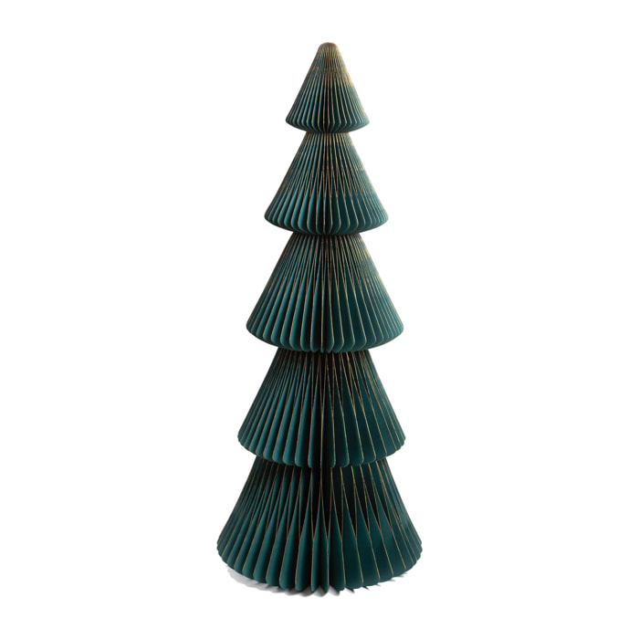 Albero carta - Pezzi 1 - Colore Verde - 23x50Hx23cm - Bianchi Dino