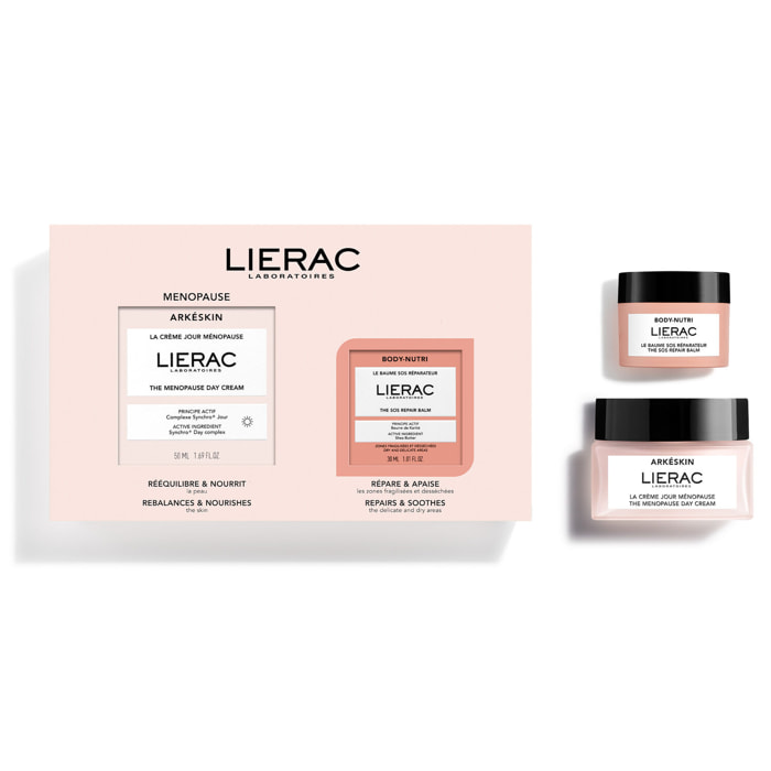Arkéskin - Coffret Ménopause Crème Jour 50 ml - Baume SOS 30 ml