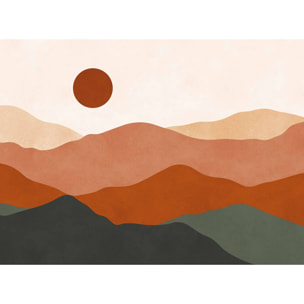 Papier peint panoramique graphique Intissé