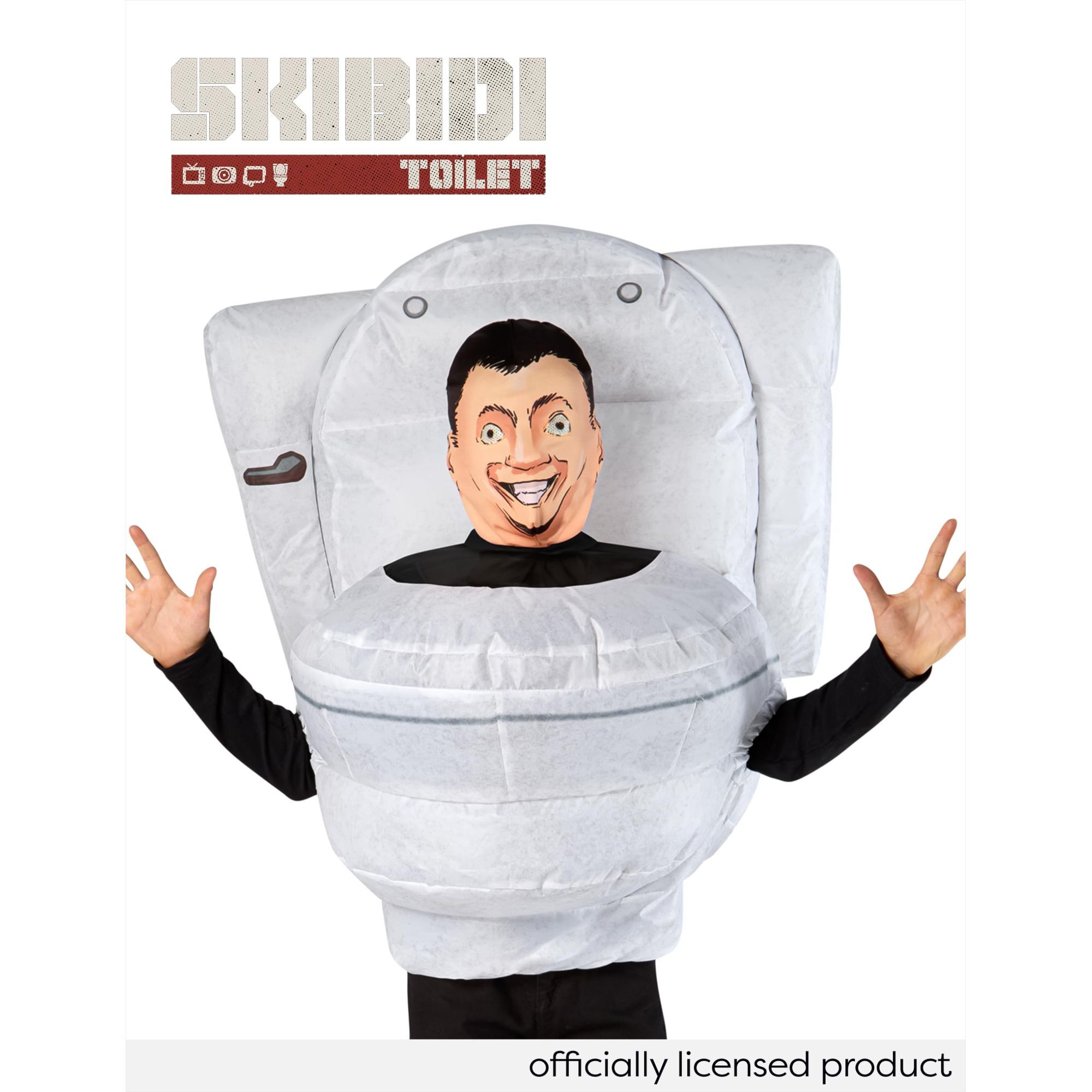 DISFRAZ SKIBIDI HINCHABLE INF