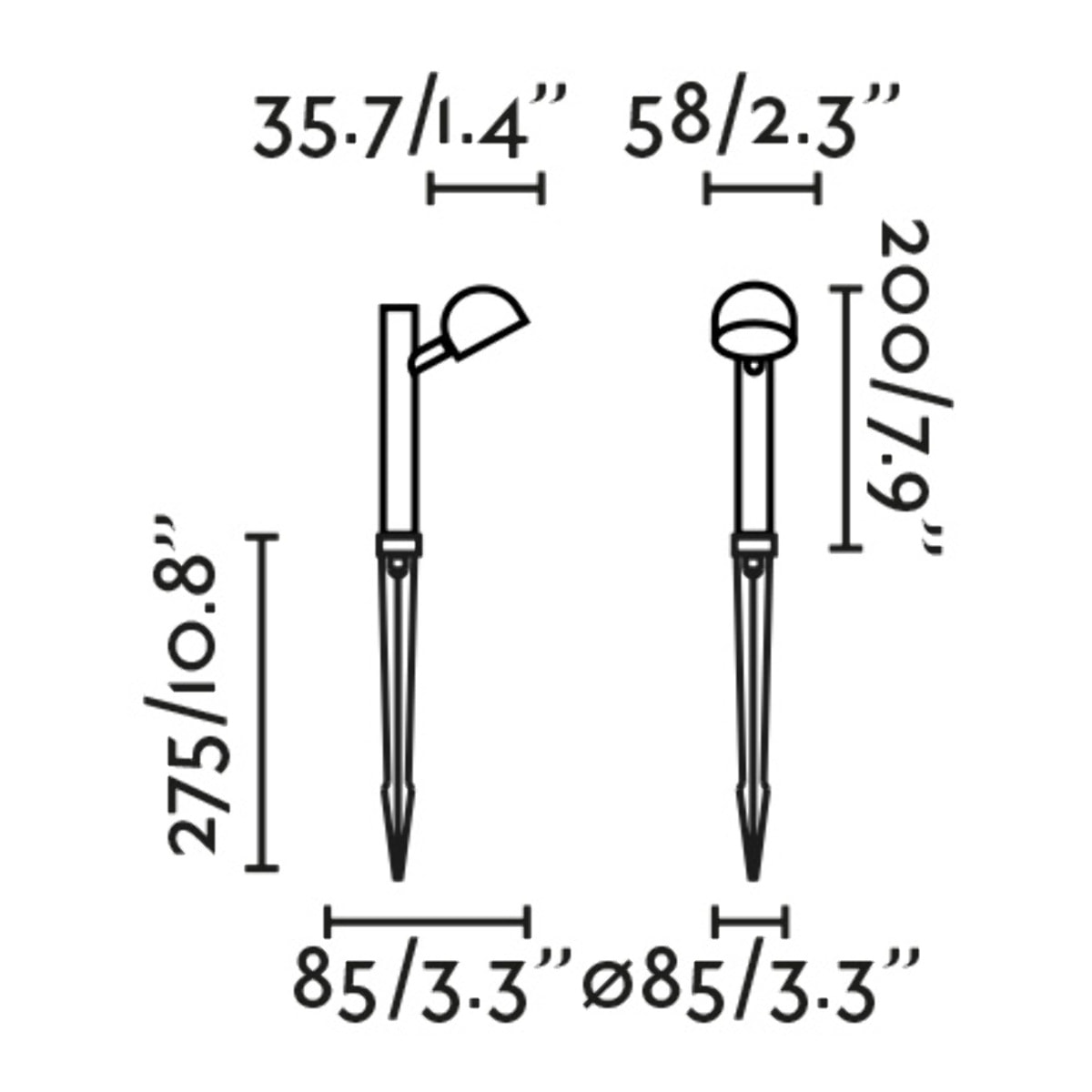 BROT 200 Estaca negra