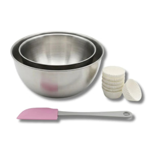 Set de 103 ustensiles de pâtisserie moules à gâteaux bols et spatule Zenker Smart Pastry