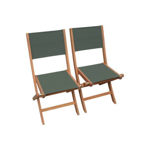 Salon de jardin en bois extensible - Almeria - Grande table 200/250/300cm avec 2 rallonges. 2 fauteuils et 8 chaises. en bois d'Eucalyptus huilé et textilène savane