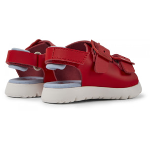 Sandalias - CAMPER Oruga - Rojo - Cuero liso