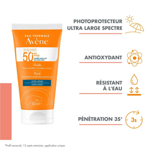 Fluide SPF 50+ - Protection Solaire Ultra Léger 50 ml