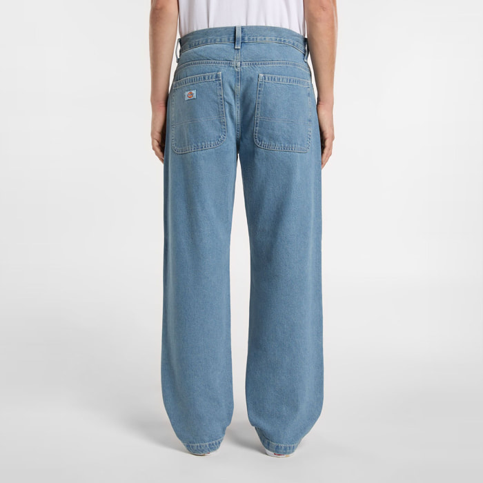 Jeans Doble - 100% algodón - azul denim