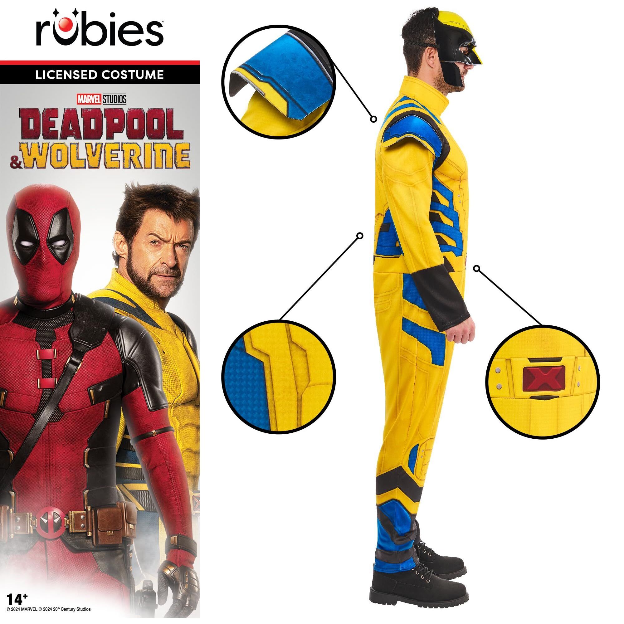 DISFRAZ WOLVERINE DELUXE AD