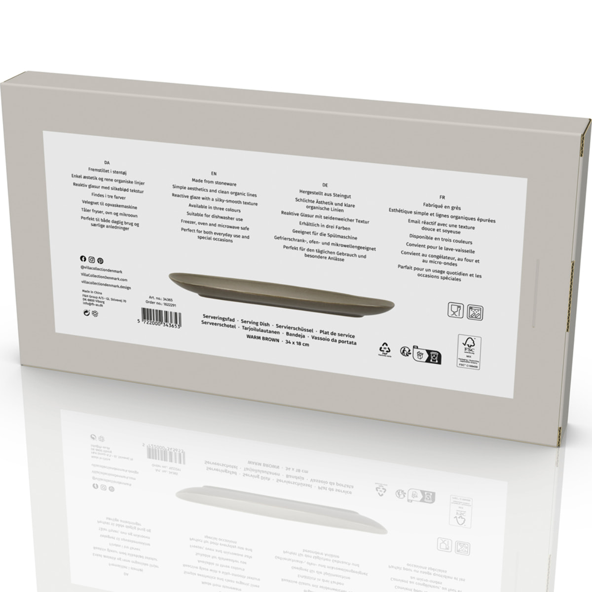 Plat de service Shoku