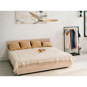 Ventilador de techo Reversible Termostato Wifi Motor DC Techos Inclinados Mando a Distancia Hypersilence Memoria SalamisD132C0364984 PURLINE