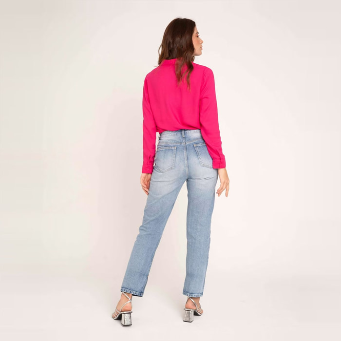 Jeans - 100% algodón - indigo