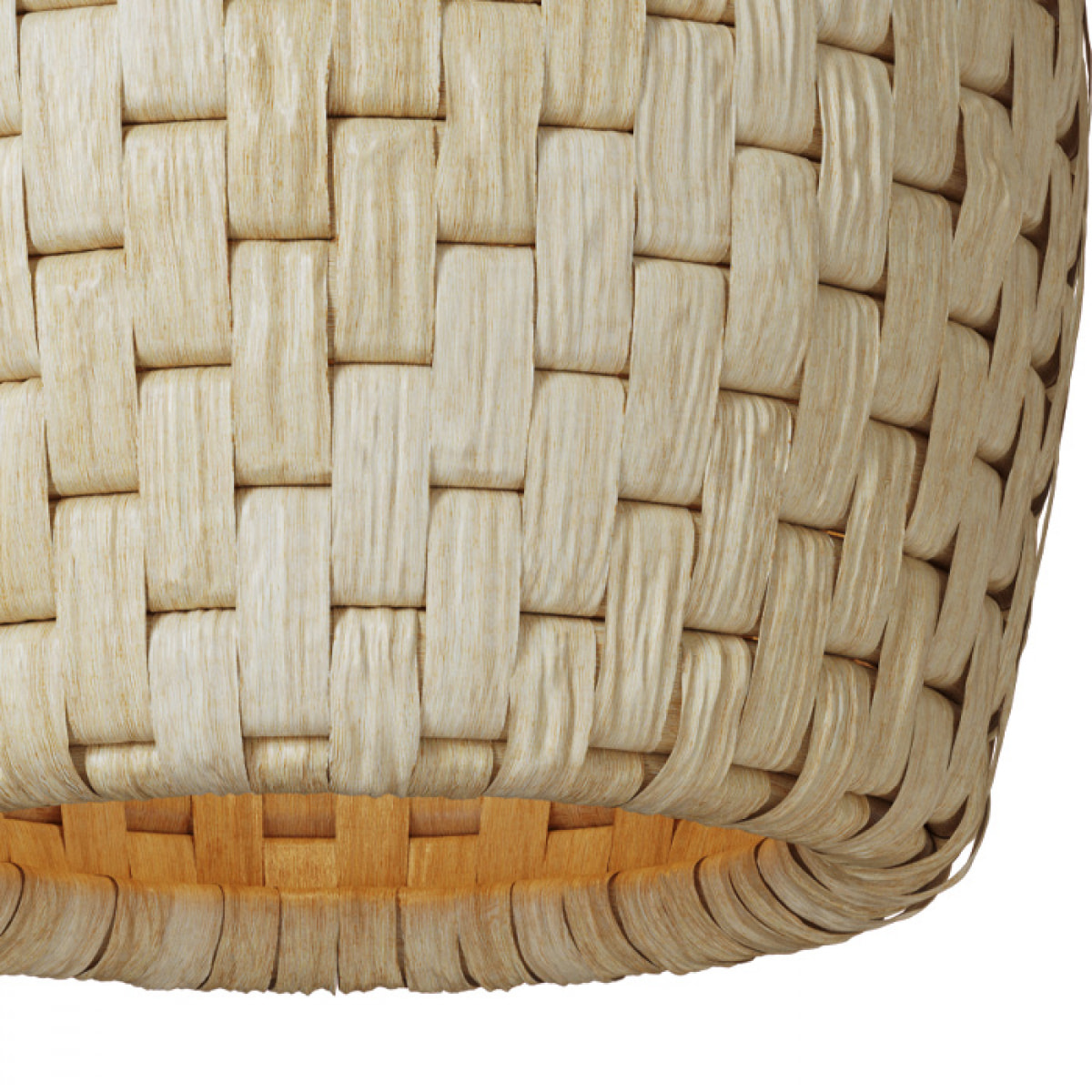 Abat-jour pour suspension en feuille de bananier D40 cm - Ketut