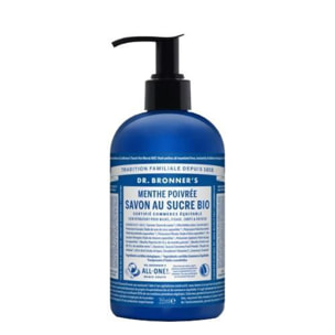 Savon au Sucre Bio - Menthe Poivrée 355 ml