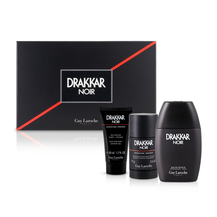 Drakkar Noir - Coffret Eau de Toilette 50ml + 2 Produits