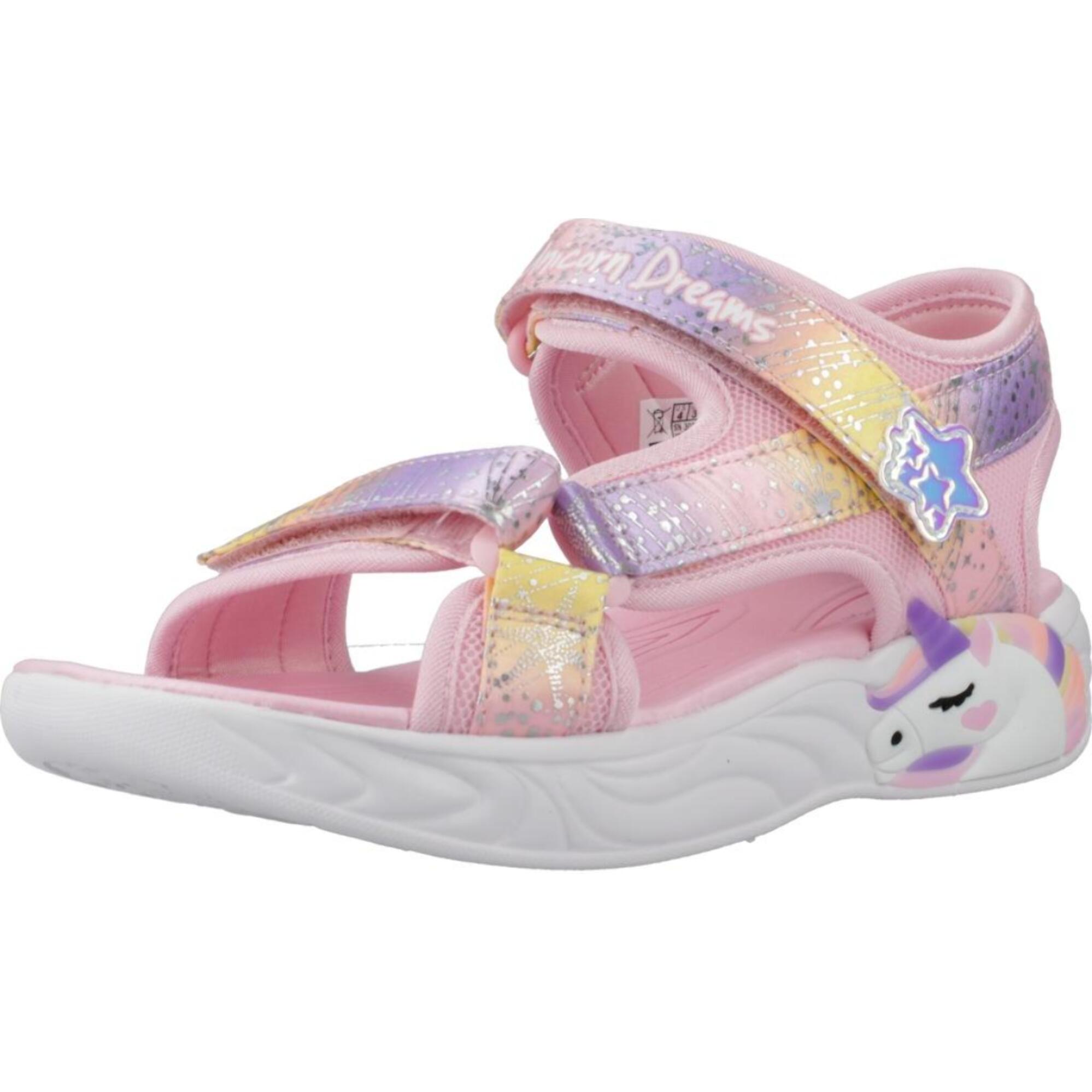 Sandalias Niña Unicorn Rosa