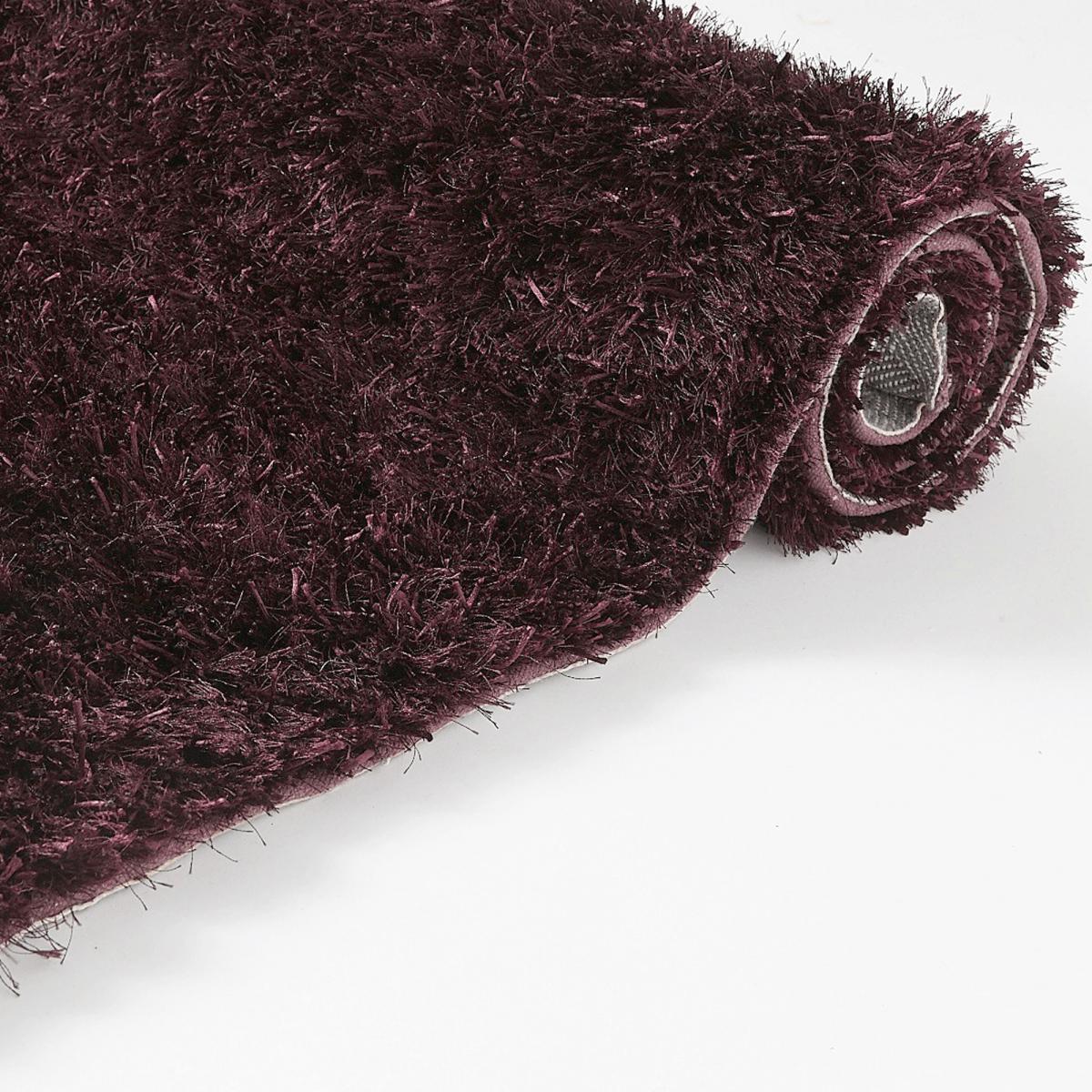 Tapis fait main Shaggy longues mèches Hago, 45 mm