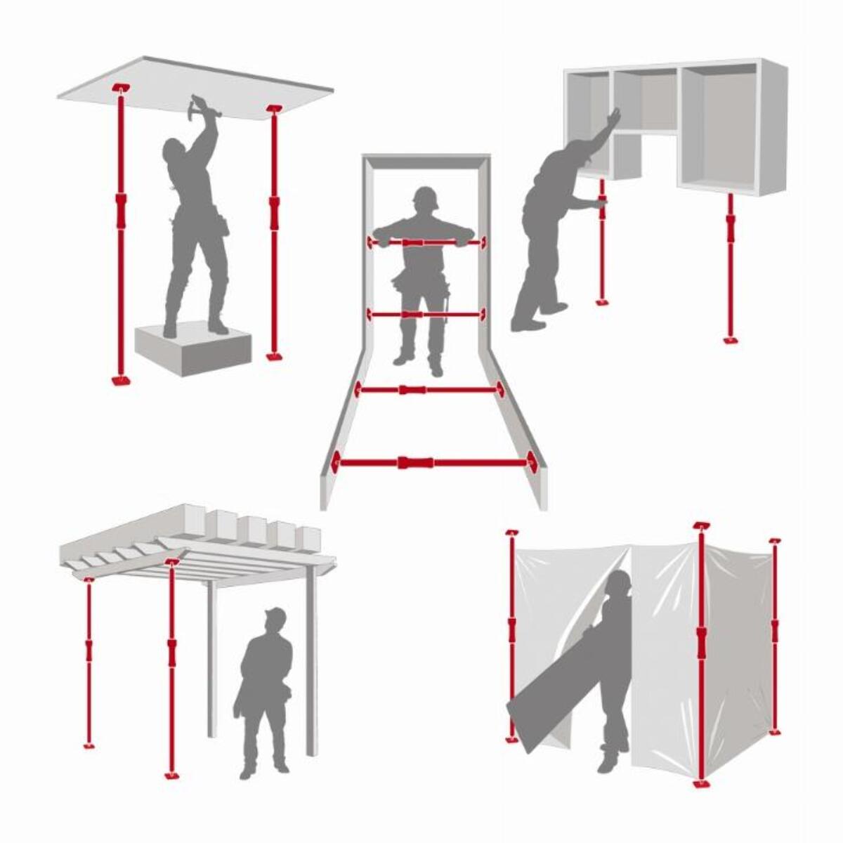 Presse extensible P4 PIHER - 200>375 cm - 34004