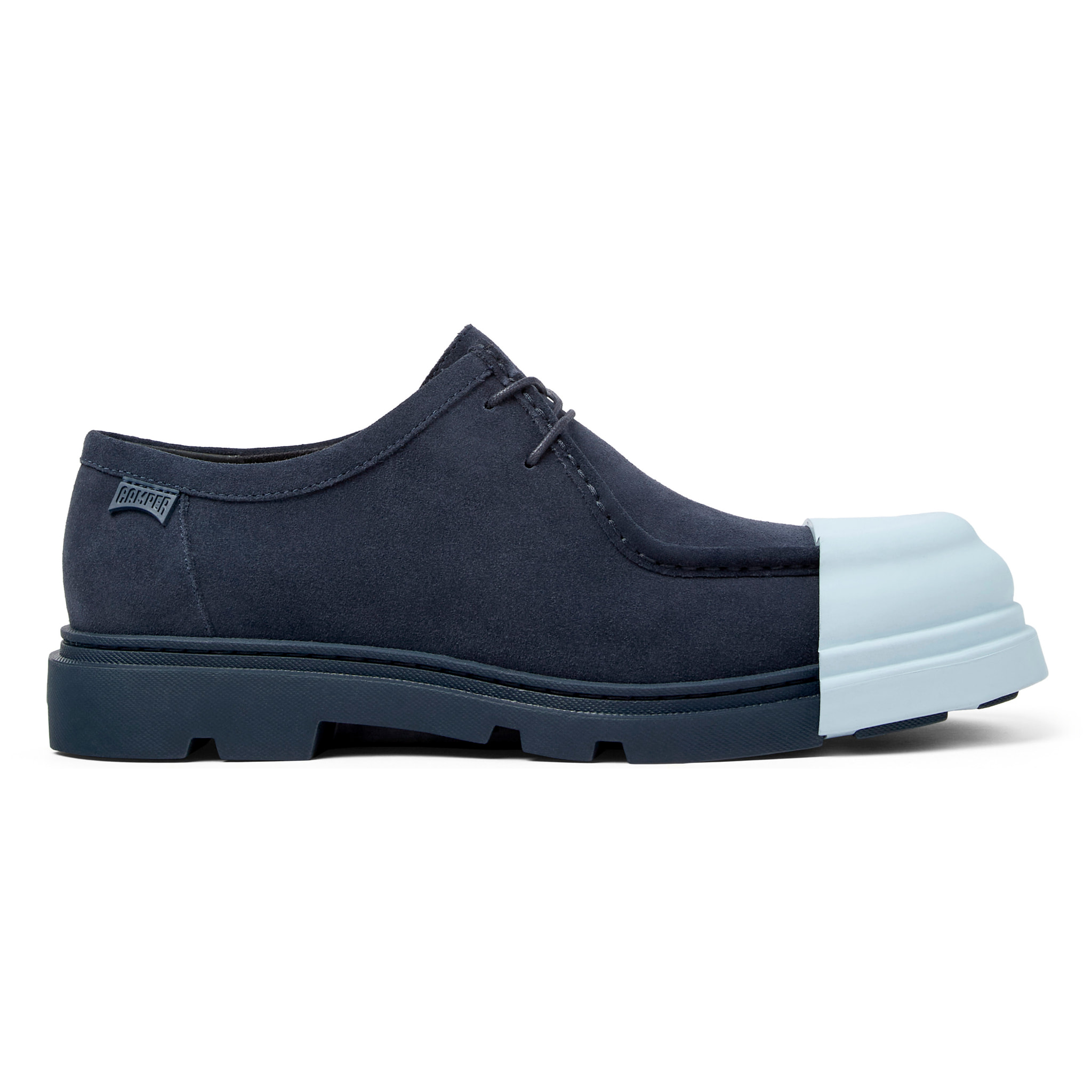 Zapatos de cordones - CAMPER Junction - Azul - Piel de ante