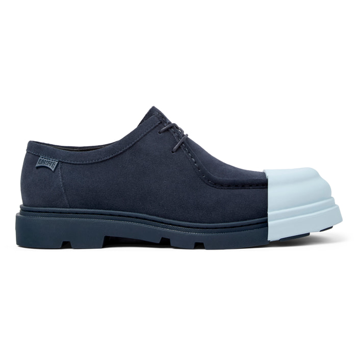 Zapatos de cordones - CAMPER Junction - Azul - Piel de ante