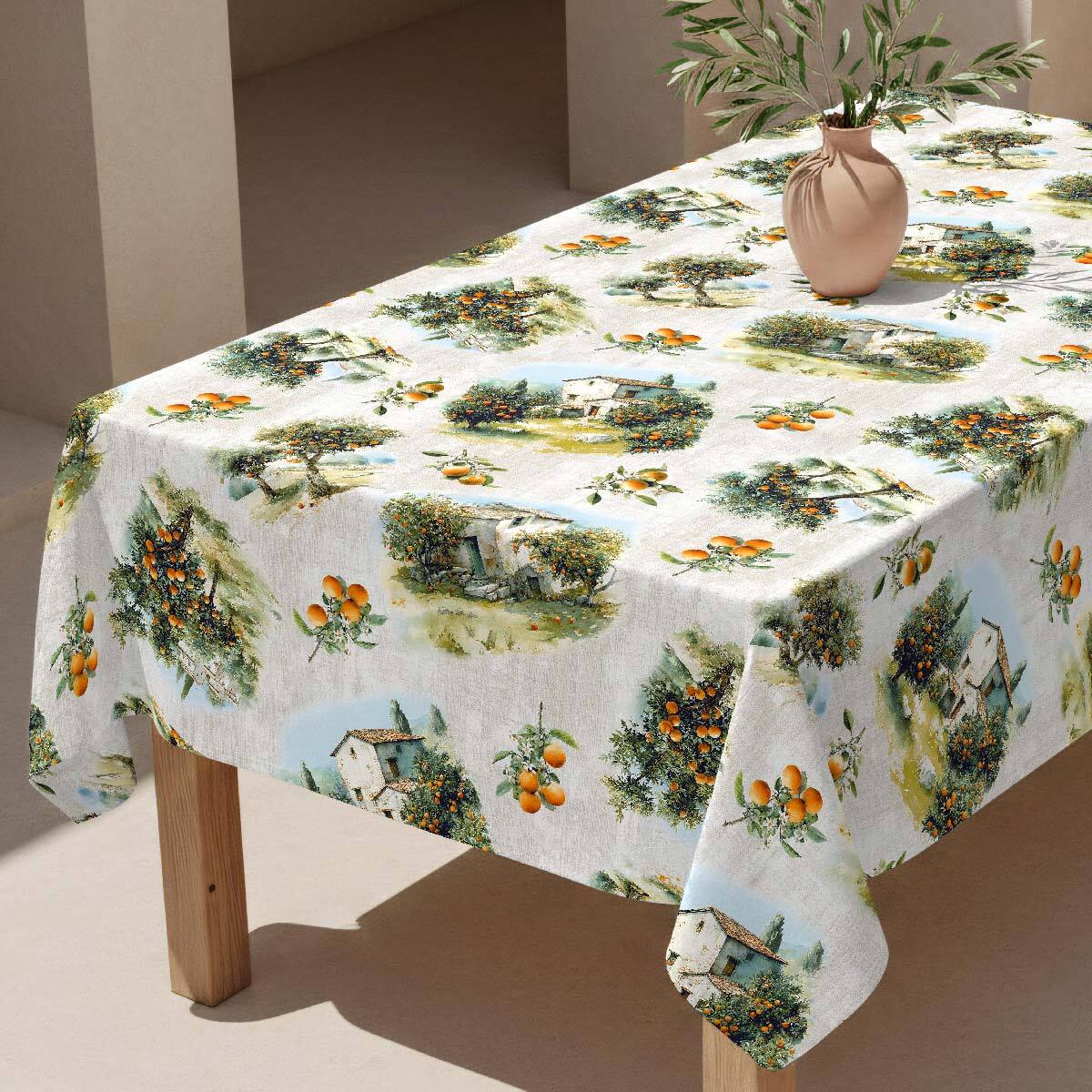 Mantel antimanchas Villaorange - 100% algodón -