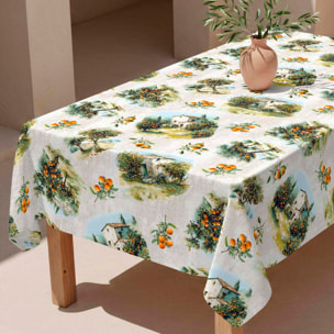 Mantel antimanchas Villaorange - 100% algodón -