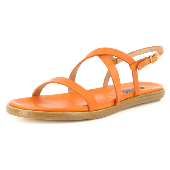 Sandalias S946 RESTORED SKIN CARROT / AURORA color Carrot