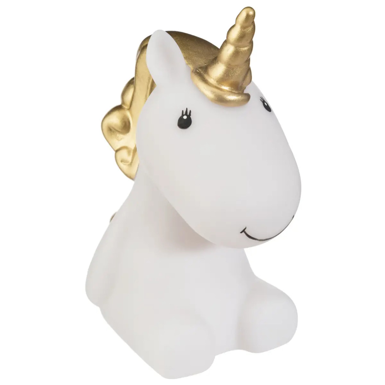 Veilleuse à pile licorne H.14cm