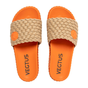 Chanclas para Mujer - VEGTUS Dingo Orange Orange