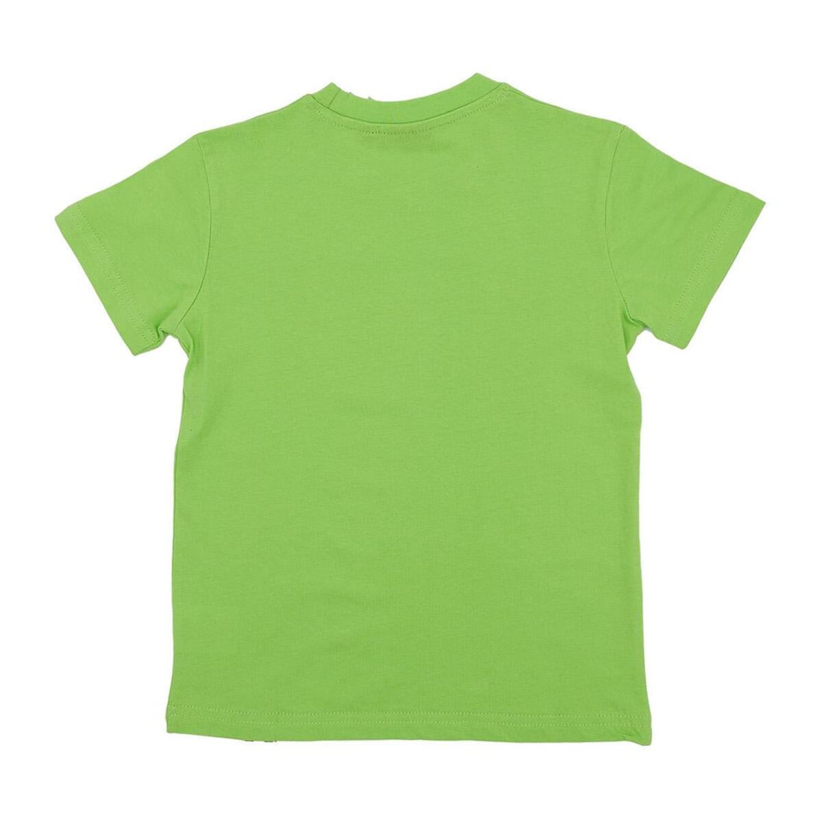 Camiseta de manga corta con estampado y logotipo básico.