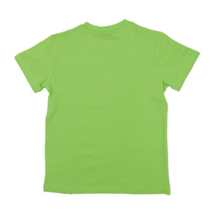 Camiseta de manga corta con estampado y logotipo básico.