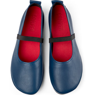 Bailarinas - CAMPER Right Nina - Azul - Cuero liso