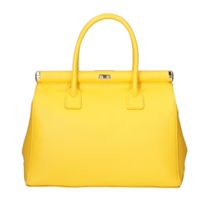 Borsa a mano da donna - Modello Aleria - Vera pelle - 35.0 x 26.0 x 16.0 cm
