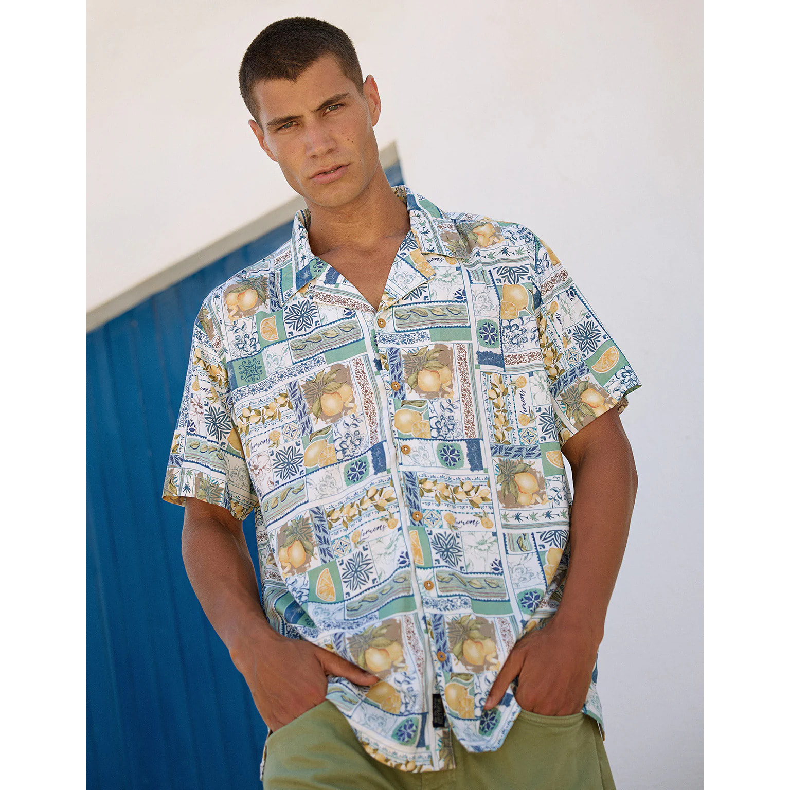 Camisa Manga Corta Blanco - Mosaix