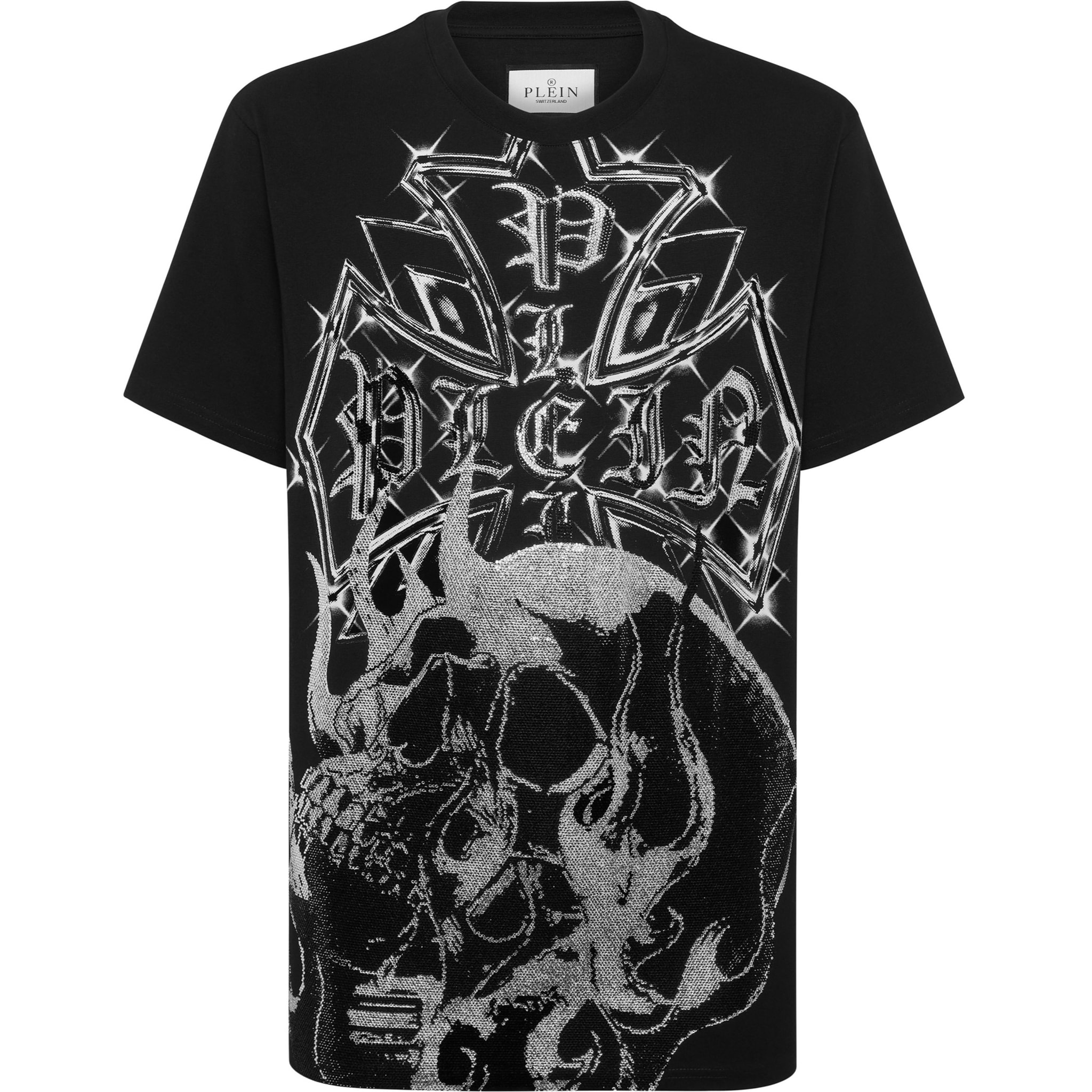 PHILIPP PLEIN T-Shirt Round Neck Ss SKULL