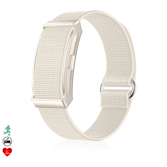 Smartband QS90 design senza schermo con monitor intelligente dell'attività e della salute. Oltre 100 modalità sportive. Cinturino in nylon.