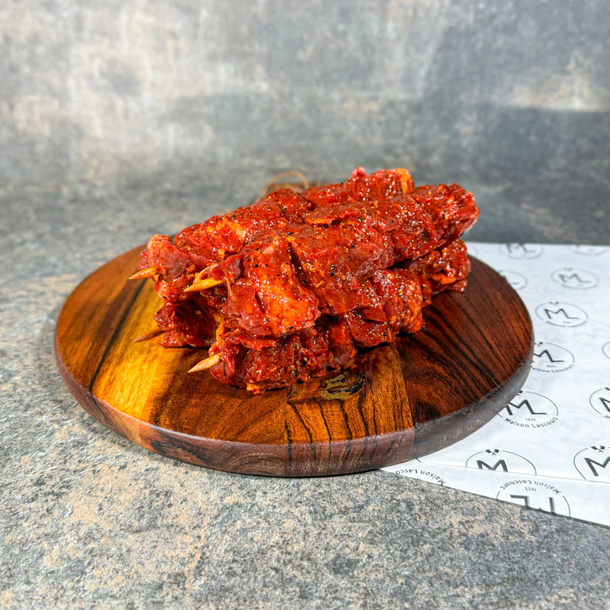 Brochette d'Onglet de Bœuf Echalote