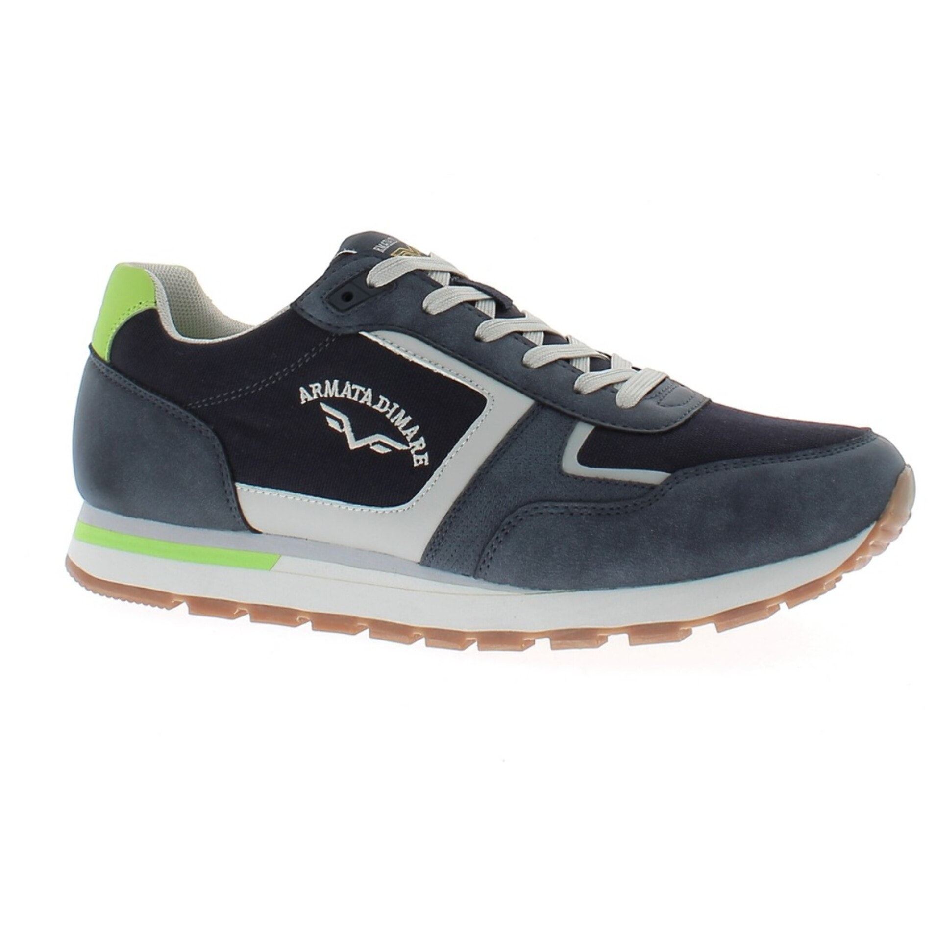 Armata di Mare Scarpe Uomo Sneakers Vintage Running con Soletta Rimovibile in Memory Foam AMU S25N761 Navy