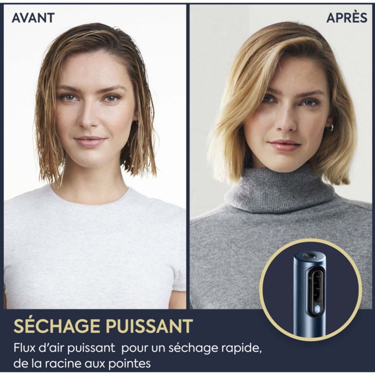 Sèche cheveux professionnel BABYLISS Multistyler Air Wand AS6550E