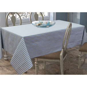 Tovaglia Cucina Resinata Idroleppelente Antimacchia Disegno Bastoncino Vari Colori