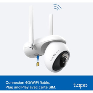 Caméra de surveillance TP-LINK Tapo C665G + panneau solaire
