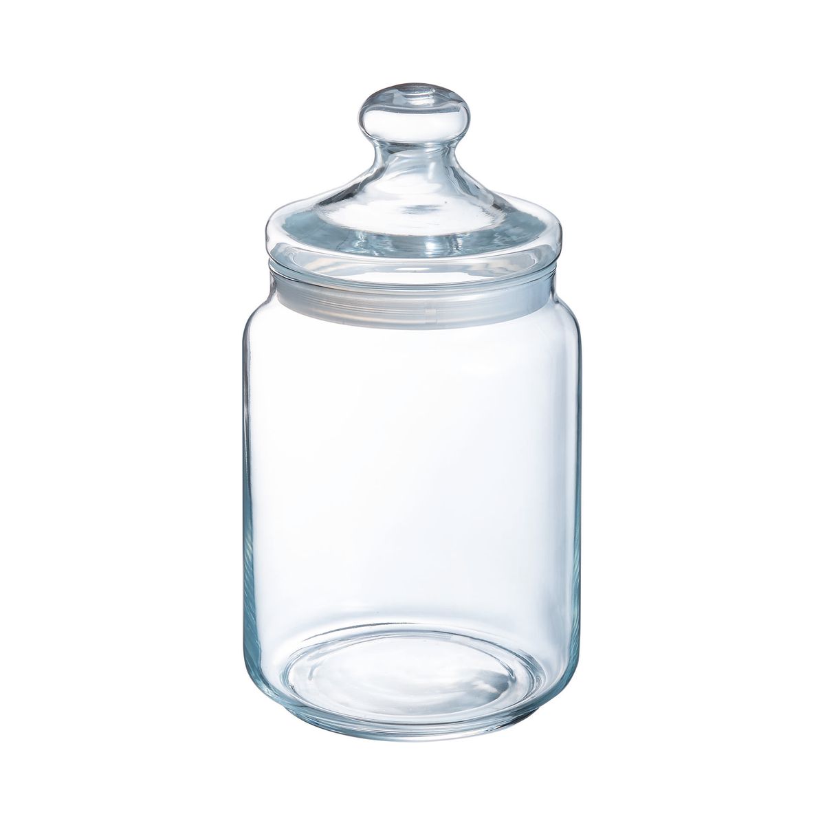 Pot de conservation 2L hermétique Pure Jar Club - Luminarc - verre trempé extra résistant