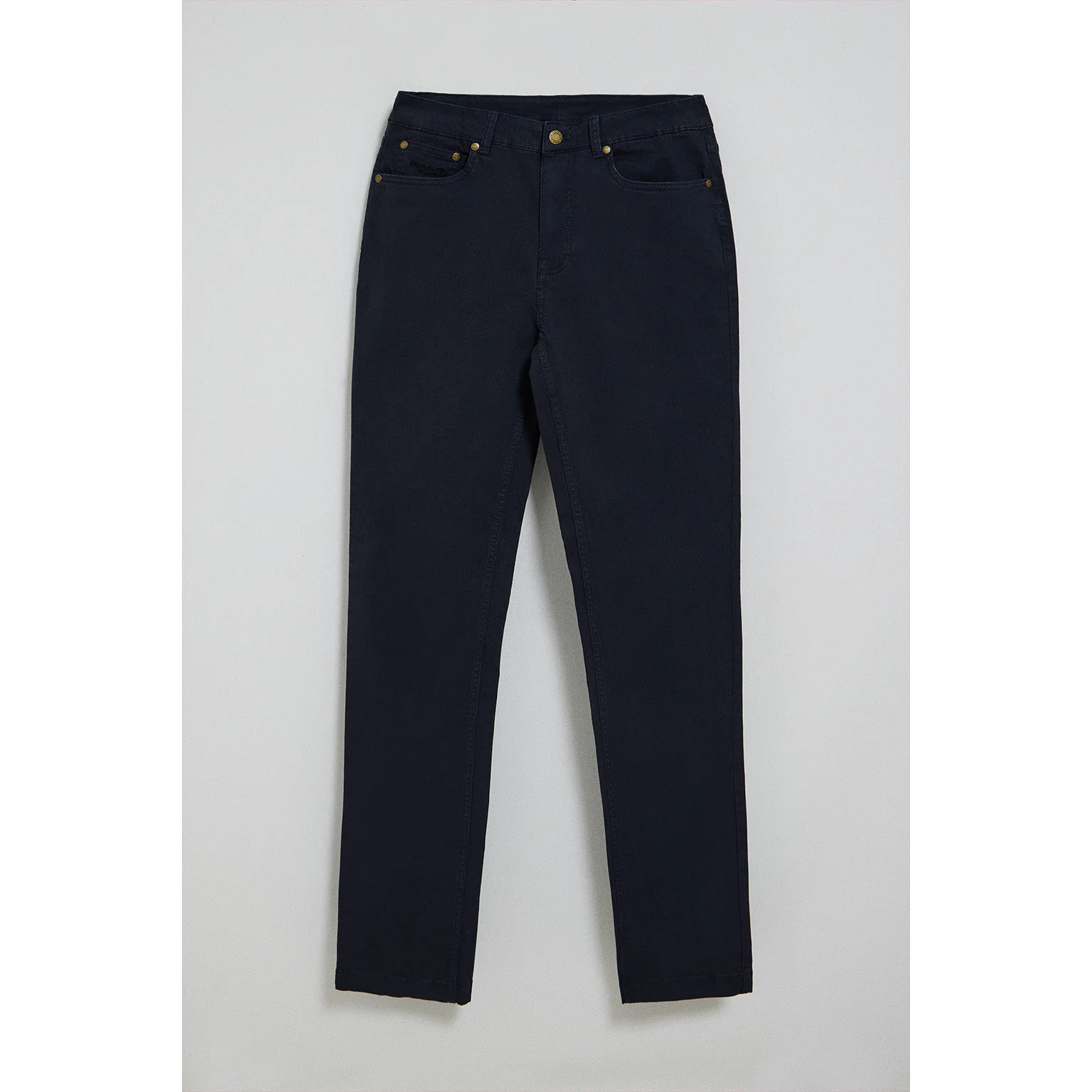 Pantaloni slim Voss blu marino con cinque tasche