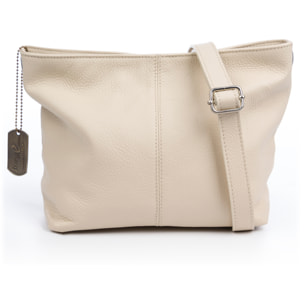Battifollo Borsa a spalla Donna. Pelle autentica Dollaro.