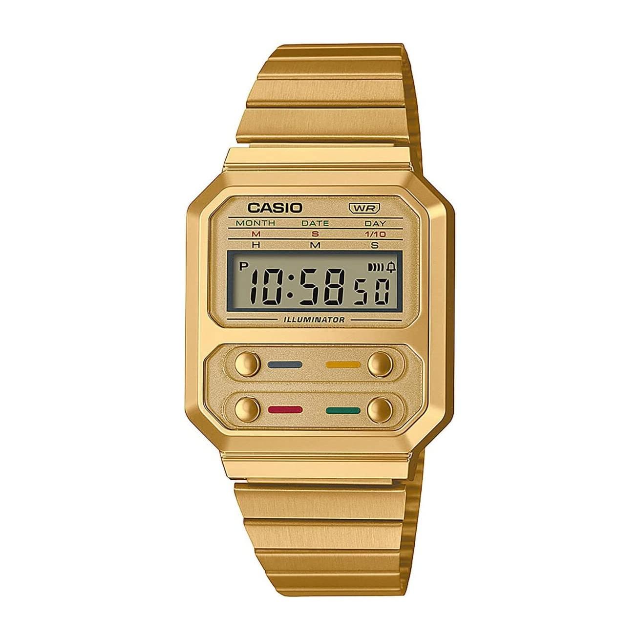 Orologio Casio Acciaio Gold