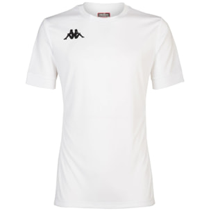 Kappa - Camisetas de juego Hombre Blanco - Kappa4Football Dervio