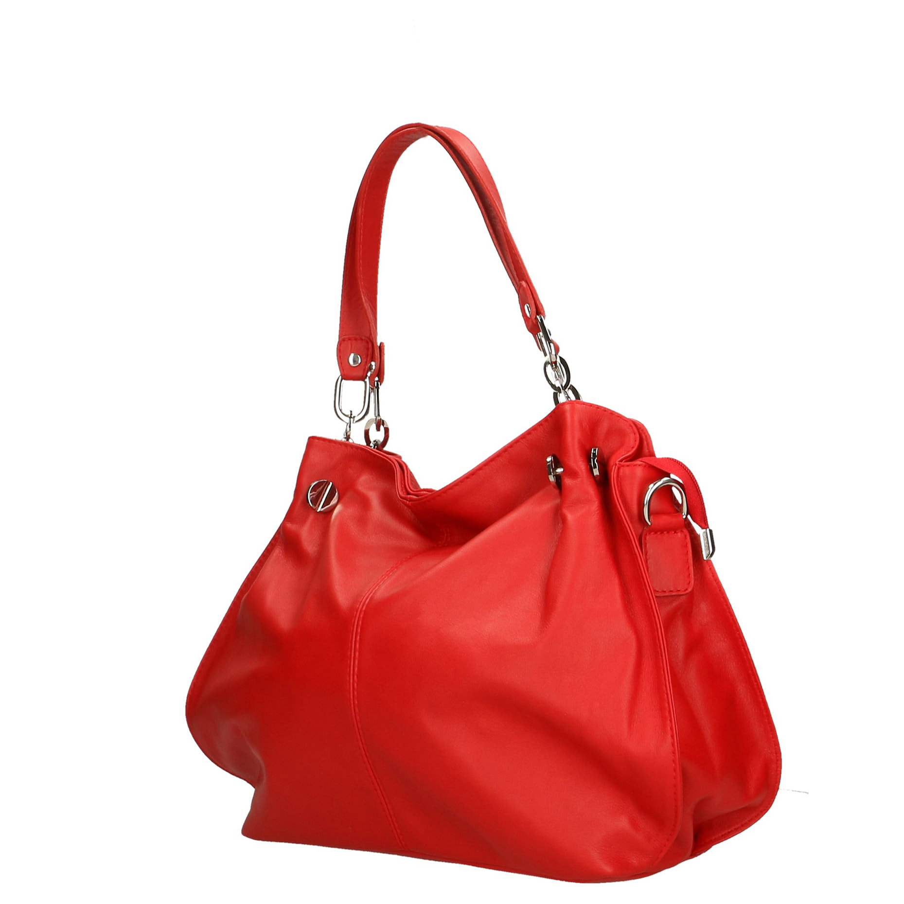 Chicca Borse Borsa a Spalla Rosso