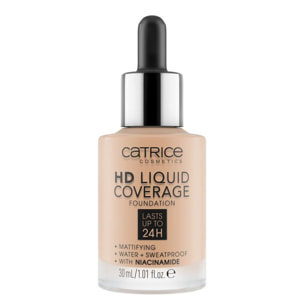 Hd Liquid Coverage Foundation - Fond de Teint Liquide Haute Couvrance 30ml
