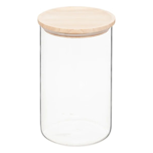 Lot de 3 bocaux Hermet 1L en verre