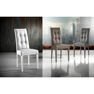 Tomasucci Lot de 2 Chaises DADA SANDY Gris