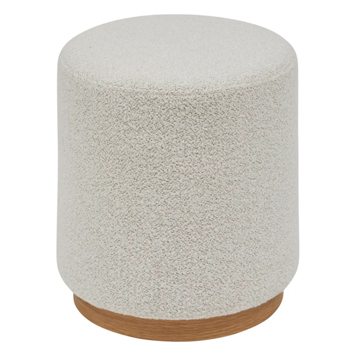 Pouf Nesky blanc