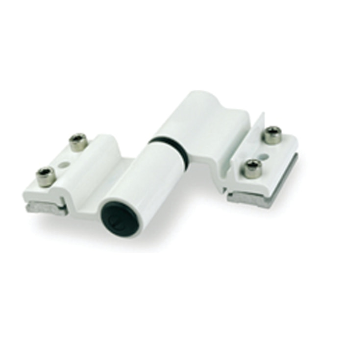 Paumelle Velox Top 5500I FAPIM 2 lames EL 17mm - Gris 9006 - 5520-G5